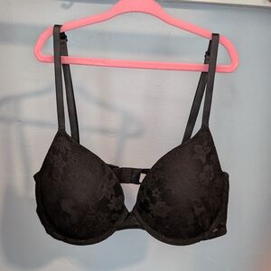 ✨ Victoria's Secret Black Floral Lace Bra